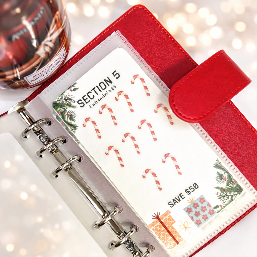 Christmas Savings Challenge Binder