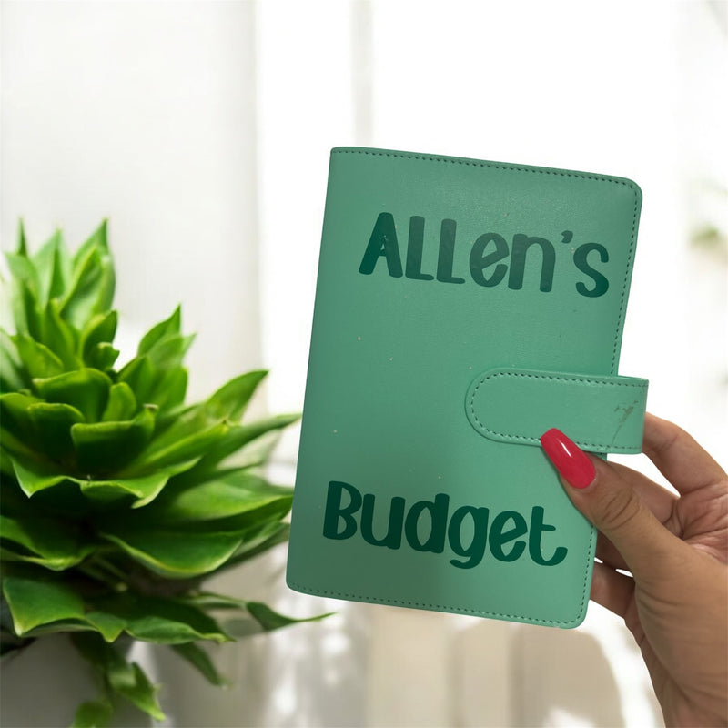 Cash Envelopes Custom Budget Binder Set for Budget Management