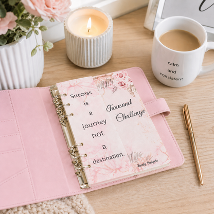 Calm and Consistent 1K Savings Binder- Build Your Emergency Fund