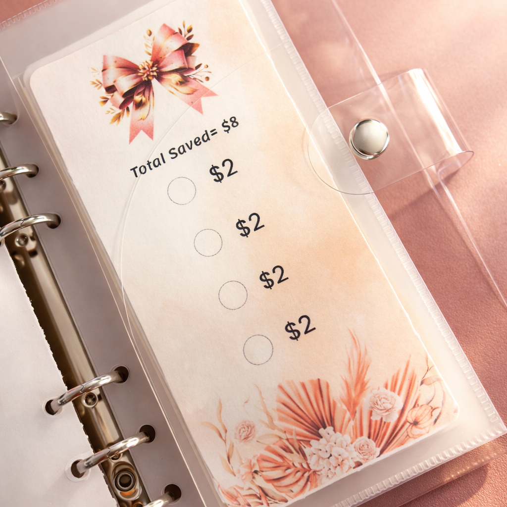 Bows & Dreams Savings Binder – Save for the Life You’re Dreaming Of