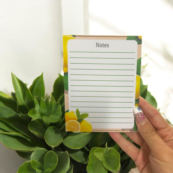 Lemon Notepads 4"x 5.5"
