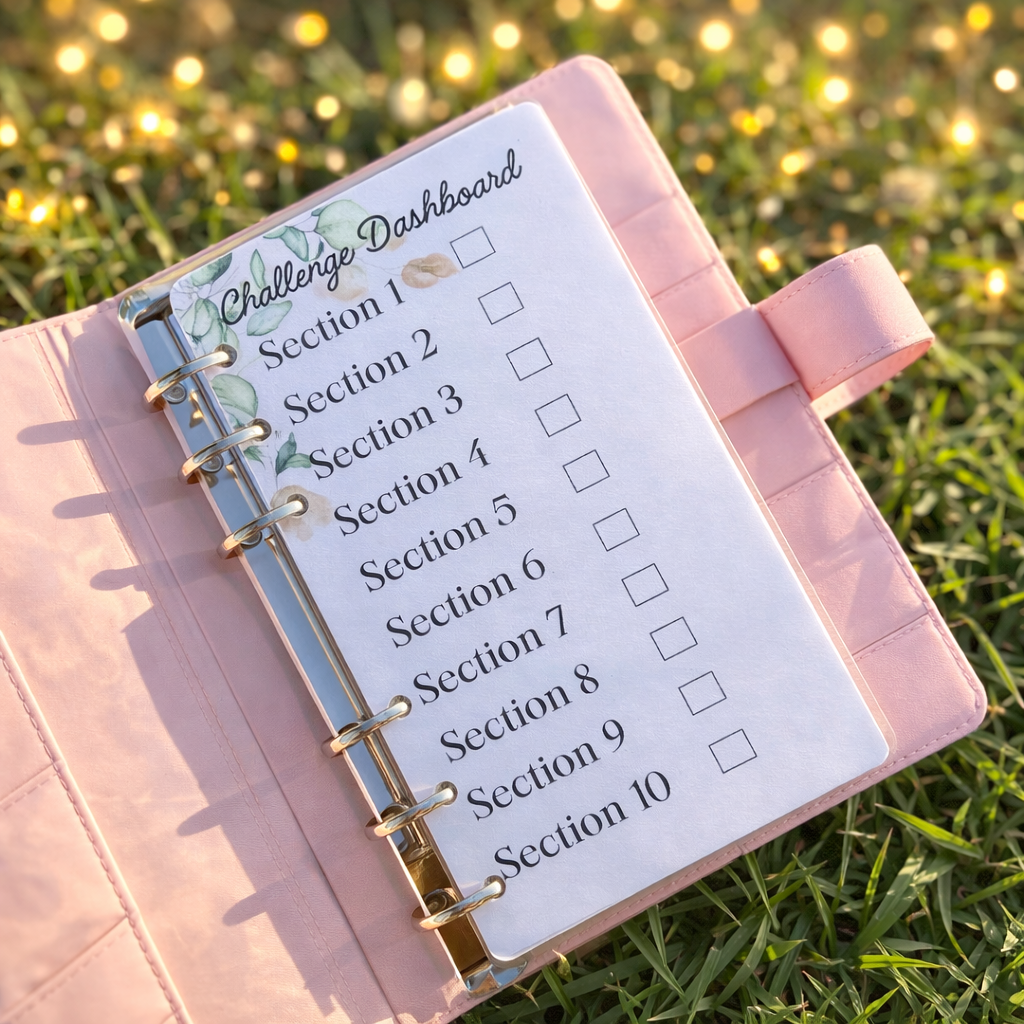 20K Car Savings Challenge Set and Binder