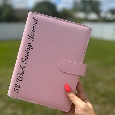 52 Week Savings Challenge Journal Money Saving System - Fortier Family Budgets