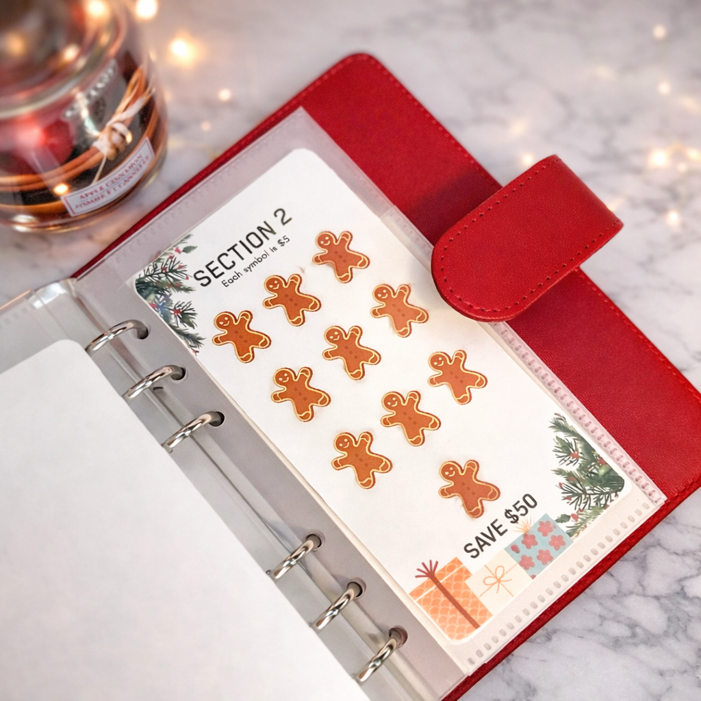 Christmas Savings Challenge Binder