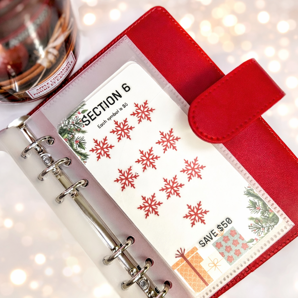 Christmas Savings Challenge Binder