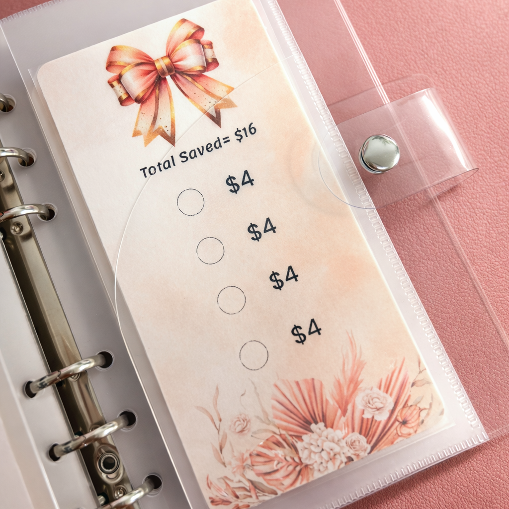 Bows & Dreams Savings Binder – Save for the Life You’re Dreaming Of