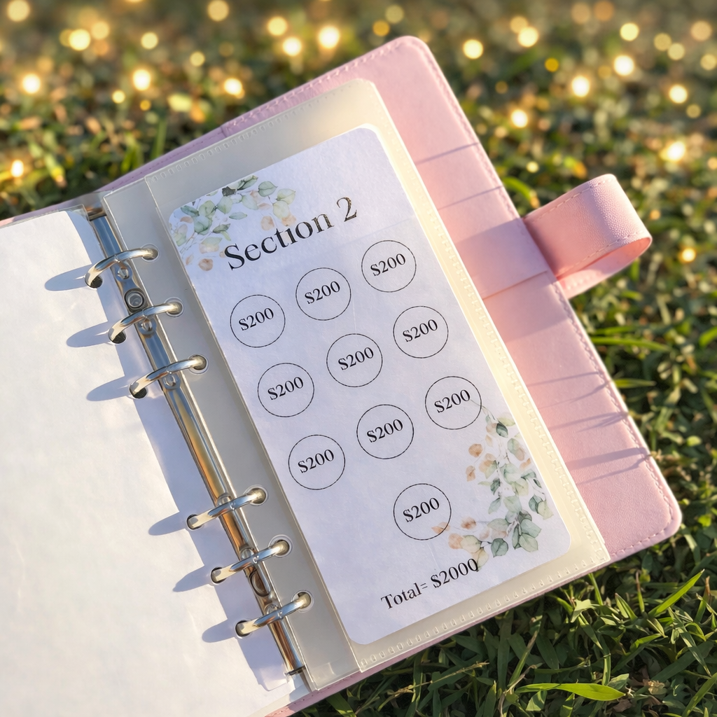 20K Car Savings Challenge Set and Binder
