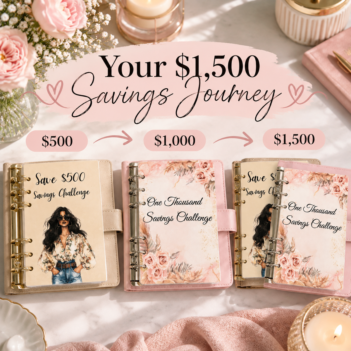 Build Your Safety Net Savings Bundle | $1,500 Emergency Fund Starter Set