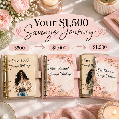 Build Your Safety Net Savings Bundle | $1,500 Emergency Fund Starter Set