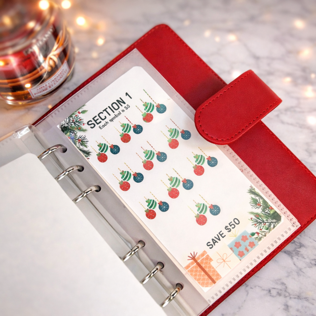 Christmas Savings Challenge Binder