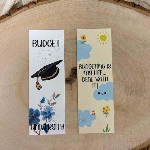 "These Cute Bookmarks designed for tracking expenses and savings in a stylish and practical way. Featuring clear sections for notes and goals, these bookmarks make organizing your finances easy and fun. Perfect for planners, books, or journals!"