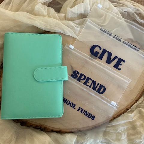 Cash Envelopes Custom Budget Binder Set for Budget Management - Fortier Family Budgets