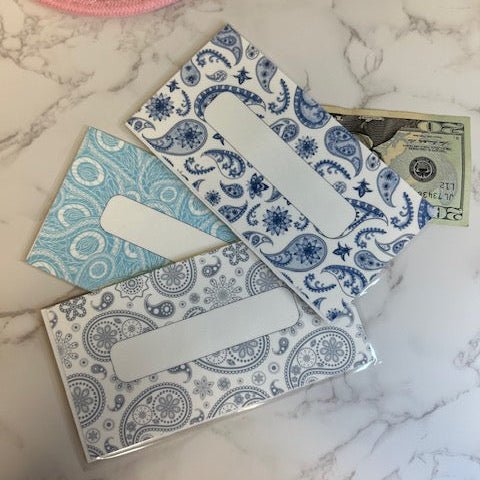 Cash Envelopes Paisley Handmade Theme - Stylish Budgeting Aid - Fortier Family Budgets
