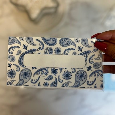 Cash Envelopes Paisley Handmade Theme - Stylish Budgeting Aid - Fortier Family Budgets