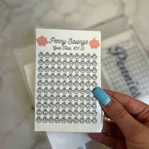 Cash Savings Envelope Binder - Organize & Track Your Coin Savings - Fortier Family Budgets