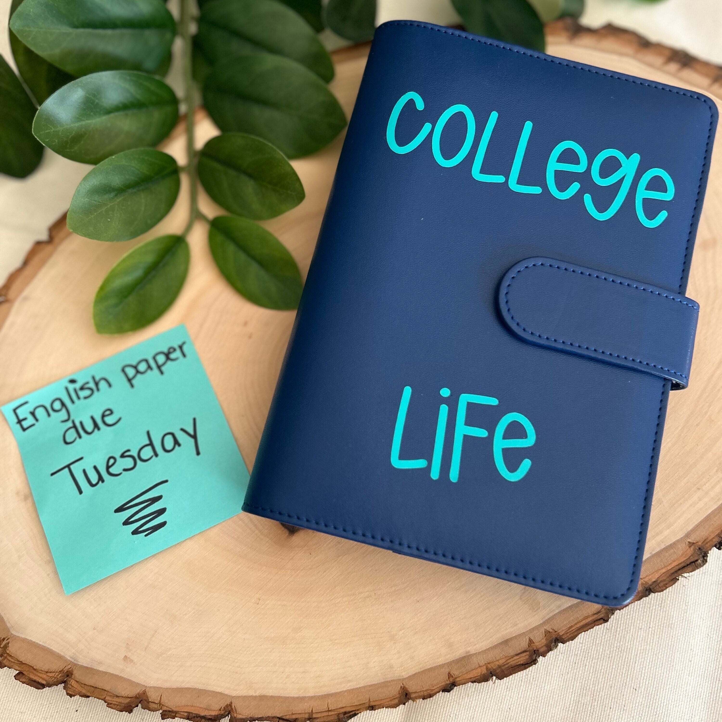 With this student book, personalized and custom college budget binder featuring a tailored cover design, labeled cash envelopes, and ideal for students to organize finances and track expenses while in college.