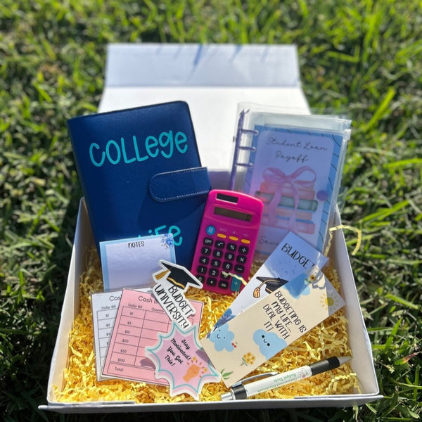 Gift Set for College Students | Budget Set for Going Away Gift - Fortier Family Budgets