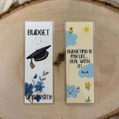 "These Cute Bookmarks designed for tracking expenses and savings in a stylish and practical way. Featuring clear sections for notes and goals, these bookmarks make organizing your finances easy and fun. Perfect for planners, books, or journals!"