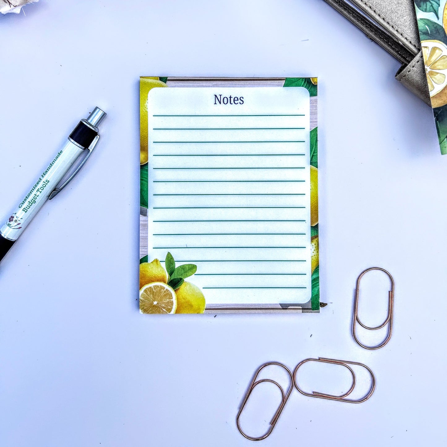Lemon Notepad – Cute & Functional Stationery