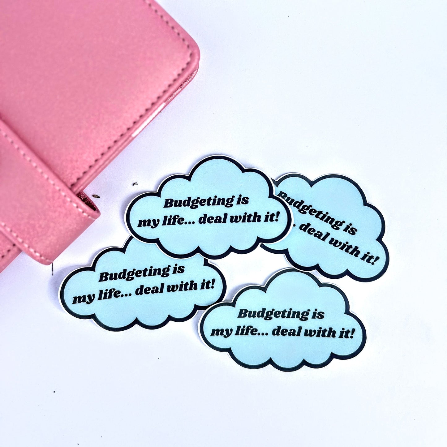 Budgeting Is My Life… Deal With It – Vinyl Sticker