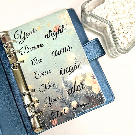 Moonlight Dreams Savings Set | A6 Cash Envelope System with Trackers