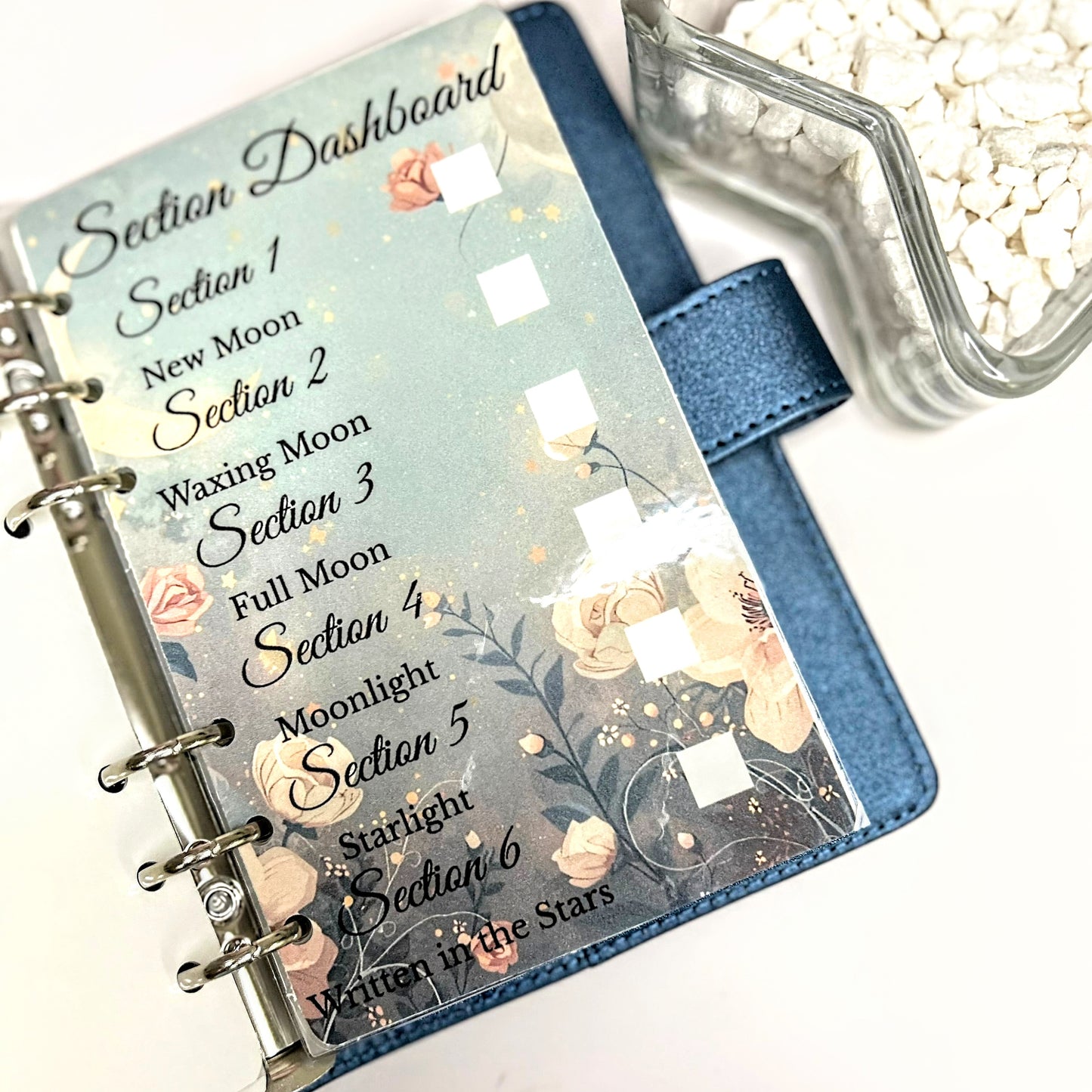 Moonlight Dreams Savings Set | A6 Cash Envelope System with Trackers