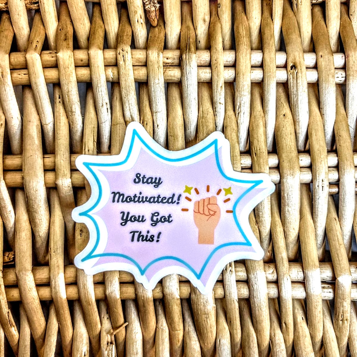 Motivational Sticker – Stay Inspired & Keep Going
