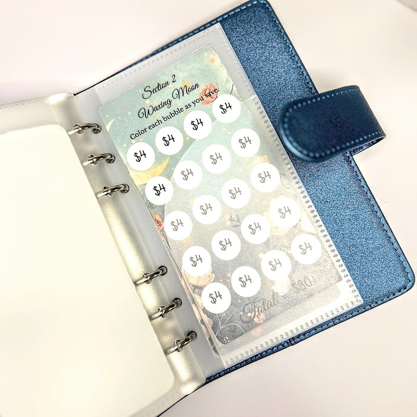 Moonlight Dreams Savings Set | A6 Cash Envelope System with Trackers