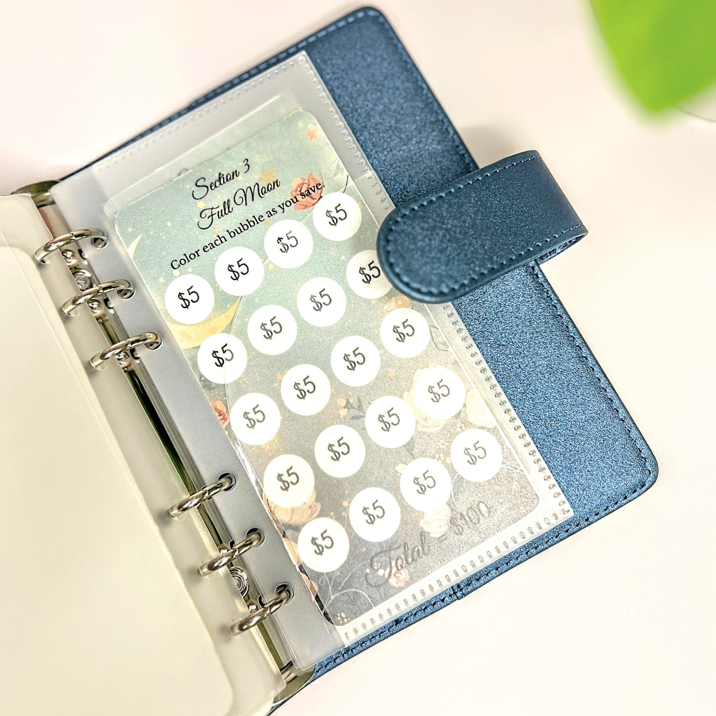 Moonlight Dreams Savings Set | A6 Cash Envelope System with Trackers