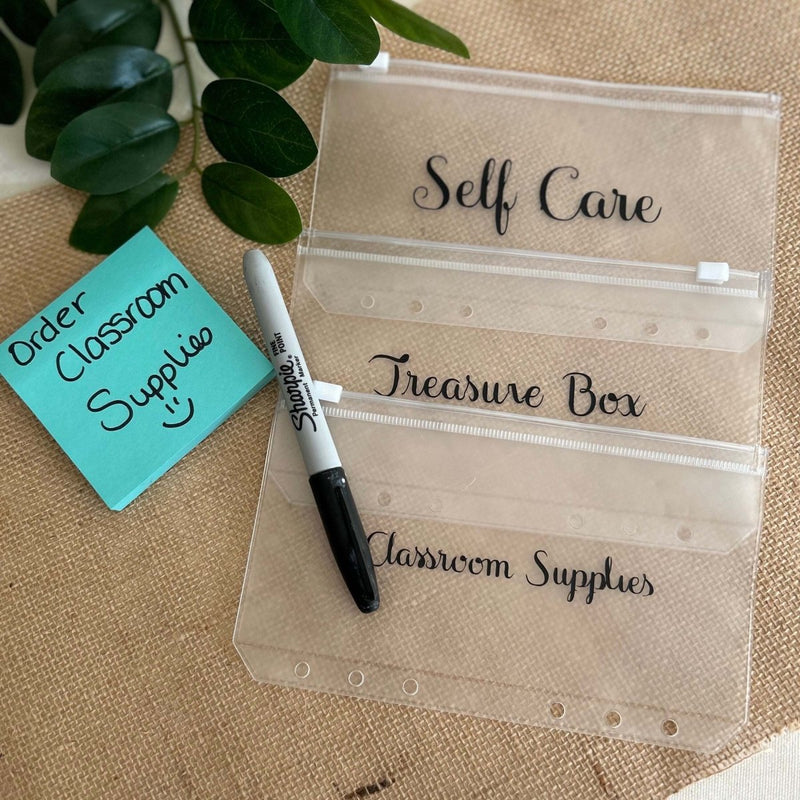 Teacher Appreciation Gift| Teacher Budget Binder| Classroom Expenses - Fortier Family Budgets