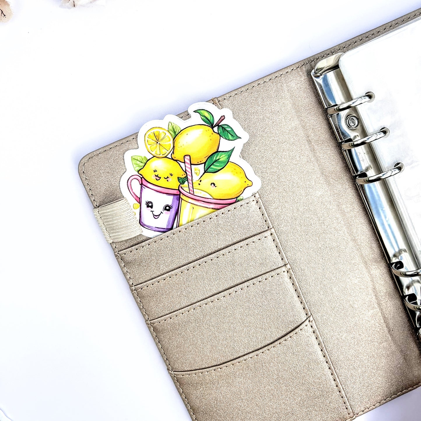 Lemon Bunches Sticker – Cute Waterproof Vinyl